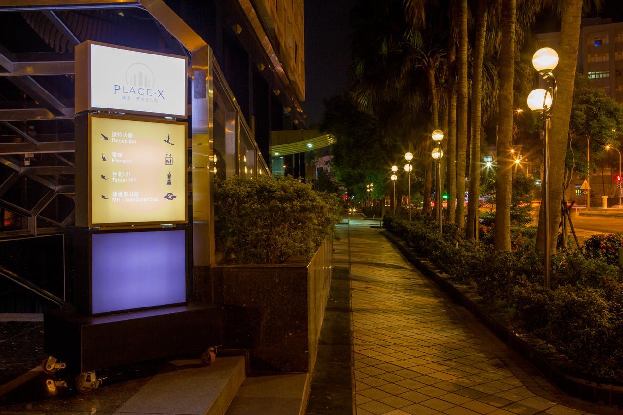 Place‧X Hotel Taipé Exterior foto